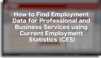 Employment data video